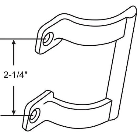 Strybuc 2-1/4in Shower Handle Chrome 900-9079
